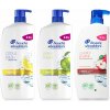 Head & Shoulders Menthol Head & Shoulders Apple Fresh šampón proti lupinám 800 ml + Head & Shoulders Citrus Fresh šampón proti lupinám 800 ml + Head & Shoulders Clarify&Shine Apple Cider šampón proti