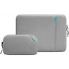 Tomtoc puzdro Recycled Sleeve with Pouch pre Macbook Air 13 M1/M2/M3/M4 - Dark Gray A13C2GW