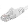 Premiumcord sputp100W Patch, UTP RJ45-RJ45 level 5e, 10m, bílý
