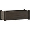 Stefanplast Truhlík 100x43x35cm- Moka