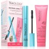 Teaology Beauteaful Lashes Kit Teaology Tea Lash Volume Peptide Mascara objemová riasenka s peptidmi 9.5 g + Teaology Peach Tea Milk Oil Double Cleanser dvojzložkový odličovač očí 50 ml