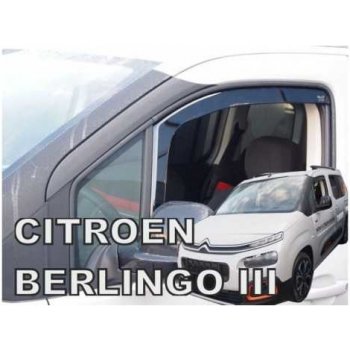 Deflektory - Citroen Berlingo 2018