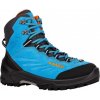 Lowa Cadin GTX Mid Junior turquoise/flame 660060 dětské nepromokavé kožené trekové boty 42 EUR