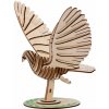 Woodcraft Drevené 3D puzzle Holub