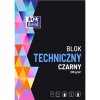 Oxford Technický blok A4 10 listov 210 g čierny