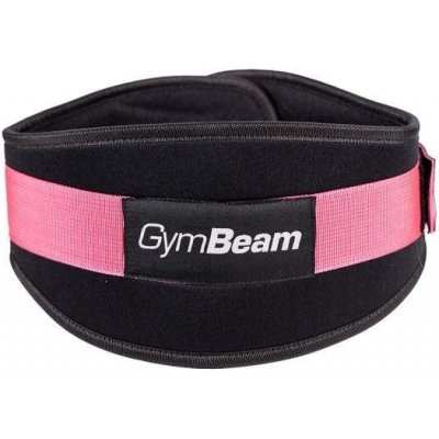 GymBeam Fitness neoprenový opasek LIFT Black Pink - XS - černá - růžová