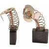Asein 0914JX Náhradní uhlíky (2ks) pro stroje MAKITA (7 x 18 x 16 mm), typ 18