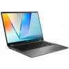 ASUS NTB Vivobook 14 Flip (TP3407SA-OLED548WZ), Ultra 5 226V, 14 1920 x 1200, 16GB, 512GB SSD, IntelArc, W11 Home, Gray