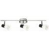 Rabalux 5978 ATI spot/stropné svietidlo 3xE14 čierna, chróm