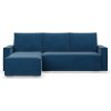 Rohová rozkladacia sedačka NOTO Poso 005 granátová