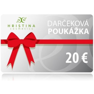Hristina Elektronická darčeková poukážka 20 €