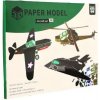 Modely z papiera lietadlá 8ks