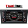 TomiMax AUDI A6 Android 13 autorádio s WIFI, GPS, USB, BT HW výbava: 4 Core 2GB+16GB PX HIGH