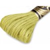 Vyšívacia priadza DMC Mouliné Spécial Cotton - 1 ks 3819 Green Yelow svetlá