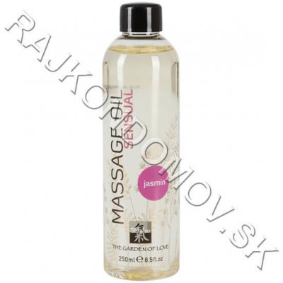 Shiatsu masážny olej Sensual jasmín 250ml