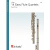 14 Easy Flute Quartets - 14 jednoduchých skladieb rôznych hudobných štýlov pre štyri priečne flauty