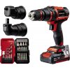 Einhell Power X-Change TE-CD 18/45 3X-Li +22 aku vŕtací skrutkovač, 18 V, 2 Ah + akumulátor, vr. uhlového adaptéra, 4513990; 4513990