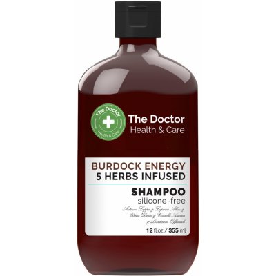 The Doctor Burdock Energy + 5 Herbs Infused Shampoo - šampón s obsahom výťažku z lopúcha a 5 bylín 355 ml