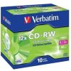 VERBATIM CD-RW SERL 700MB, 12x, šperk case 10 ks