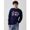 GAP Mikina s logom Brannan Bear Tmavomodrá XXL