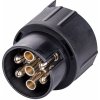 DEMA Adaptér zásuvky ťažného zariadenia 45 mm 7 pin na 13 pin