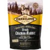Carnilove fresh chicken & rabbit muscles, bones & joints for adult dogs 1,5 kg