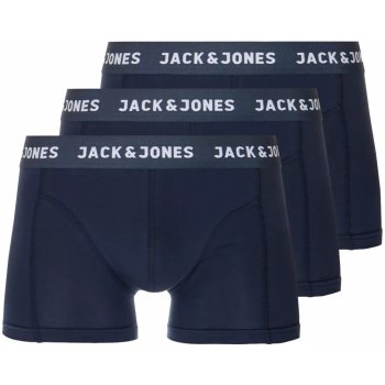 Jack & Jones pánske boxerky 12127816 čierne 3Pack