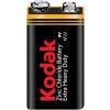 Zinko-uhlíková batéria Kodak 9V (6F22) 1 ks