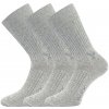 VOXX ponožky Hempix 3 pár šedá