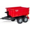 Rolly Toys Korytový vyklápací príves Krampe rollyContainer, dvojnápravový, červený