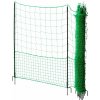 VNT electronics s.r.o. Nevodivá zelená ohradová sieť s bránou pre hydinu, dĺžka 24 m, výška 112 cm