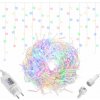Springos Vianočný záves CL0503 500 LED