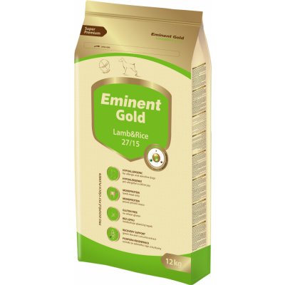 Eminent Gold Adult 27/15 jahňacina a ryža 12 kg