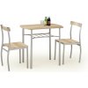 Halmar Jedálenská zostava Lance stôl + 2 stolička dub Sonoma