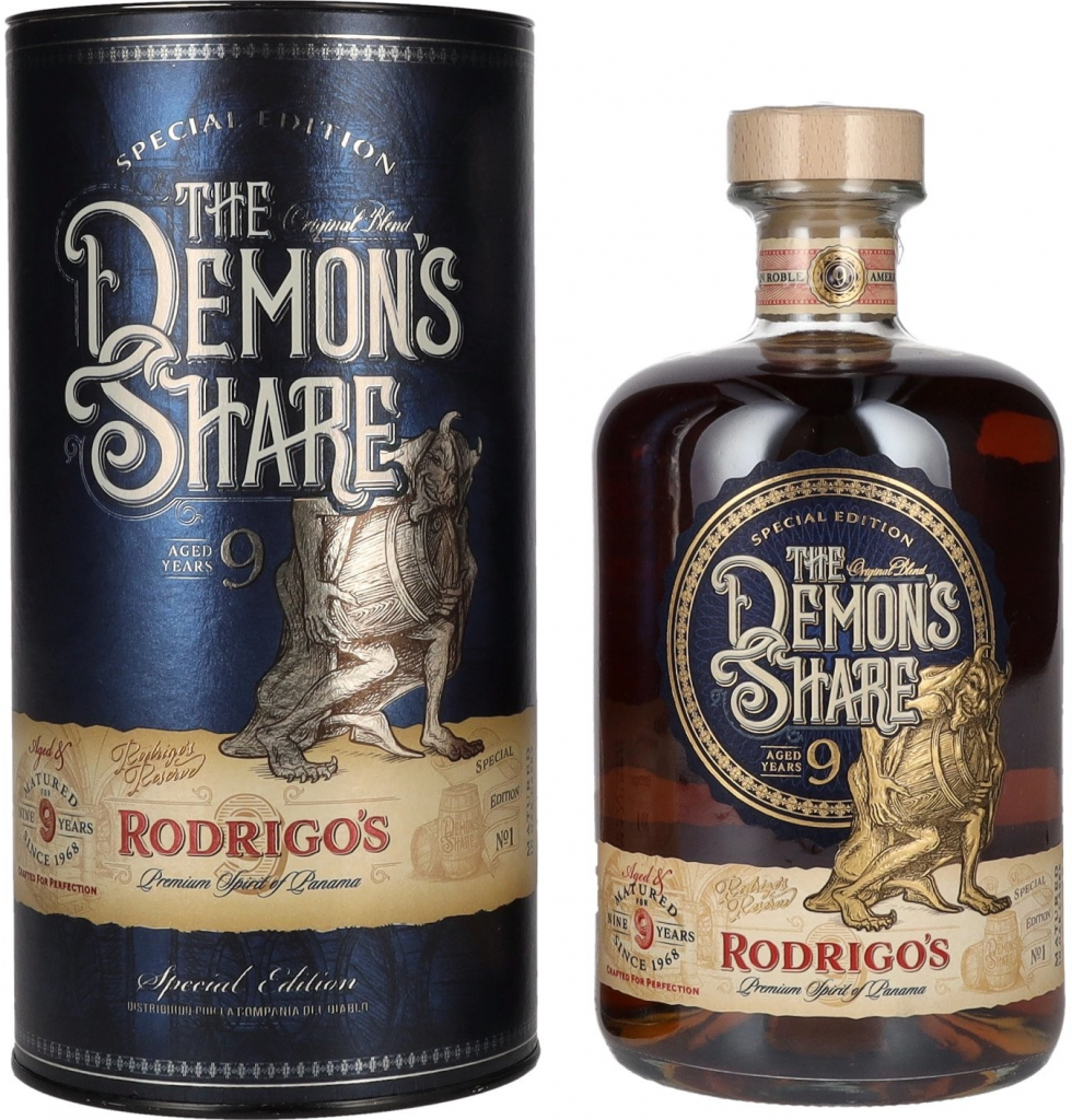 The Demon\'s Share Rodrigo’s Reserve 9y 40% 0,7 l (tuba)