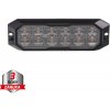 PROFI výstražné LED svetlo vonkajšie, oranžové, 12-24V, ECE R65 (CH-012A)