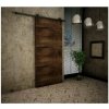 KIER Posuvné dvere RETRO | 70 cm Farba: jaseň tmavý