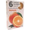 Admit Vonné čajové sviečky Orange, s vôňou pomaranča 6 ks, Orange