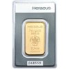 Heraeus zlatá tehlička 31,1 g