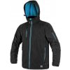 Canis CXS DURHAM Pánská softshellová bunda černo / modrá 2XL 123007280696