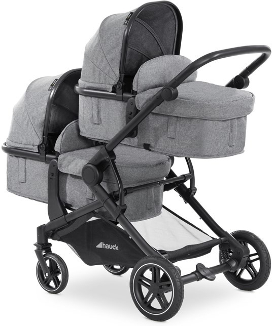 Hauck Atlantic Twin Grey 2024