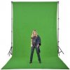 Kľúčovacie textilné pozadie zelené 3x7m