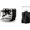 Rocket Espresso Bicocca, black + Eureka Mignon Silenzio, BL black