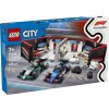 LEG LEGO CITY Garáž F1 s vozidlami Mercedes-AMG a Alpine 60444 STAVEBNICE