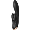 Satisfyer Double Flex - inteligentný klitorisový vibrátor (čierny)