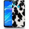 Picasee silikónový prehľadný obal pre Huawei Y7 2019 - Black Moo
