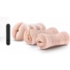 Blush M For Men 3pack Vibrating Stroker Kit