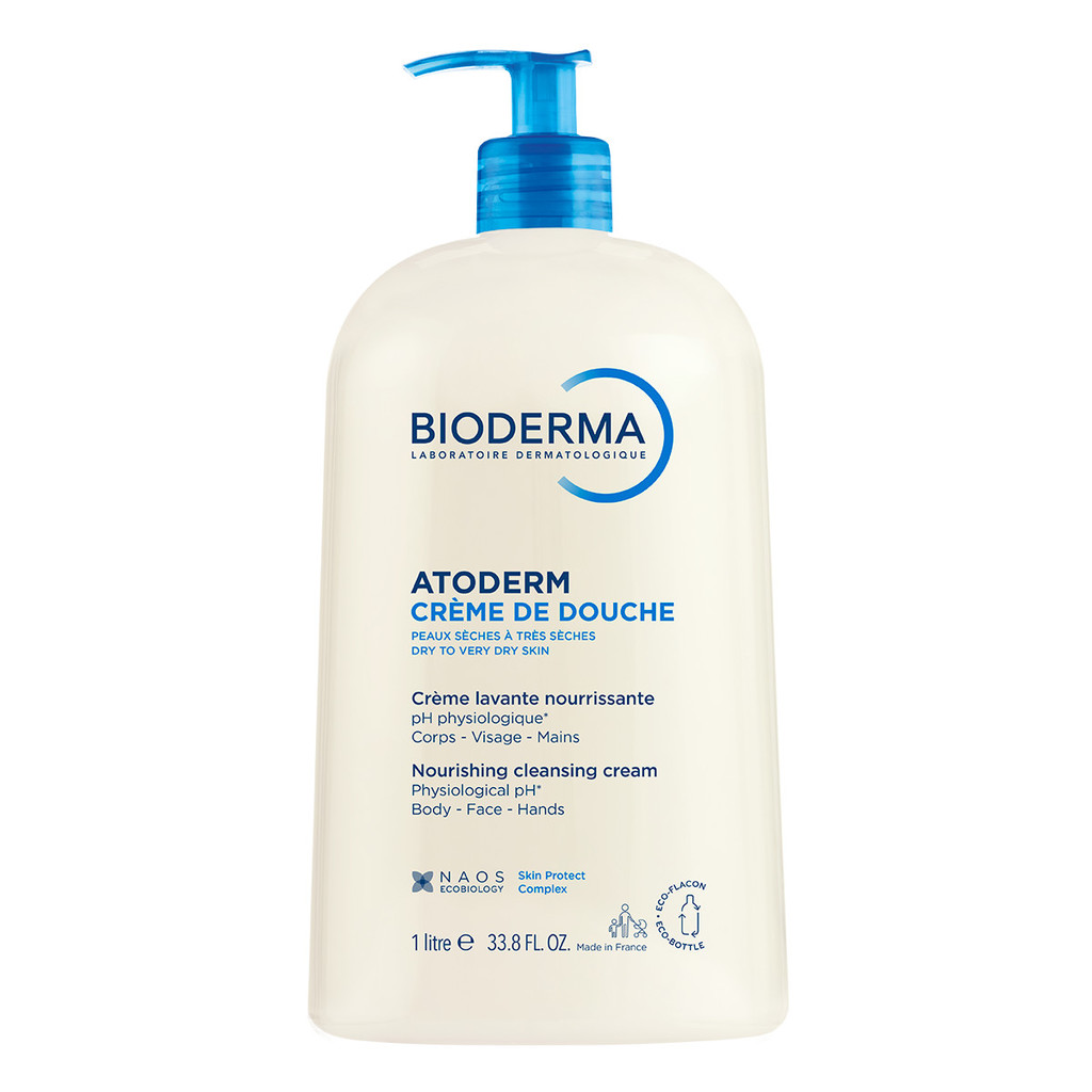 Naos Bioderma Atoderm výživný sprchový krém pre normálnu až suchú citlivú pokožku 1000 ml