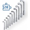 Brilliant Tools BT015100 Sada dvojitých nástrčných kľúčov 10 ks