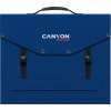Canyon Skladací solárny panel CANYON SP100W 100W, solárna nabíjačka IPX4, 2 x USB-A výstupy, rýchle nabíjanie QC 18W, výstup USB-C PD 45W, 1729x423x5 mm